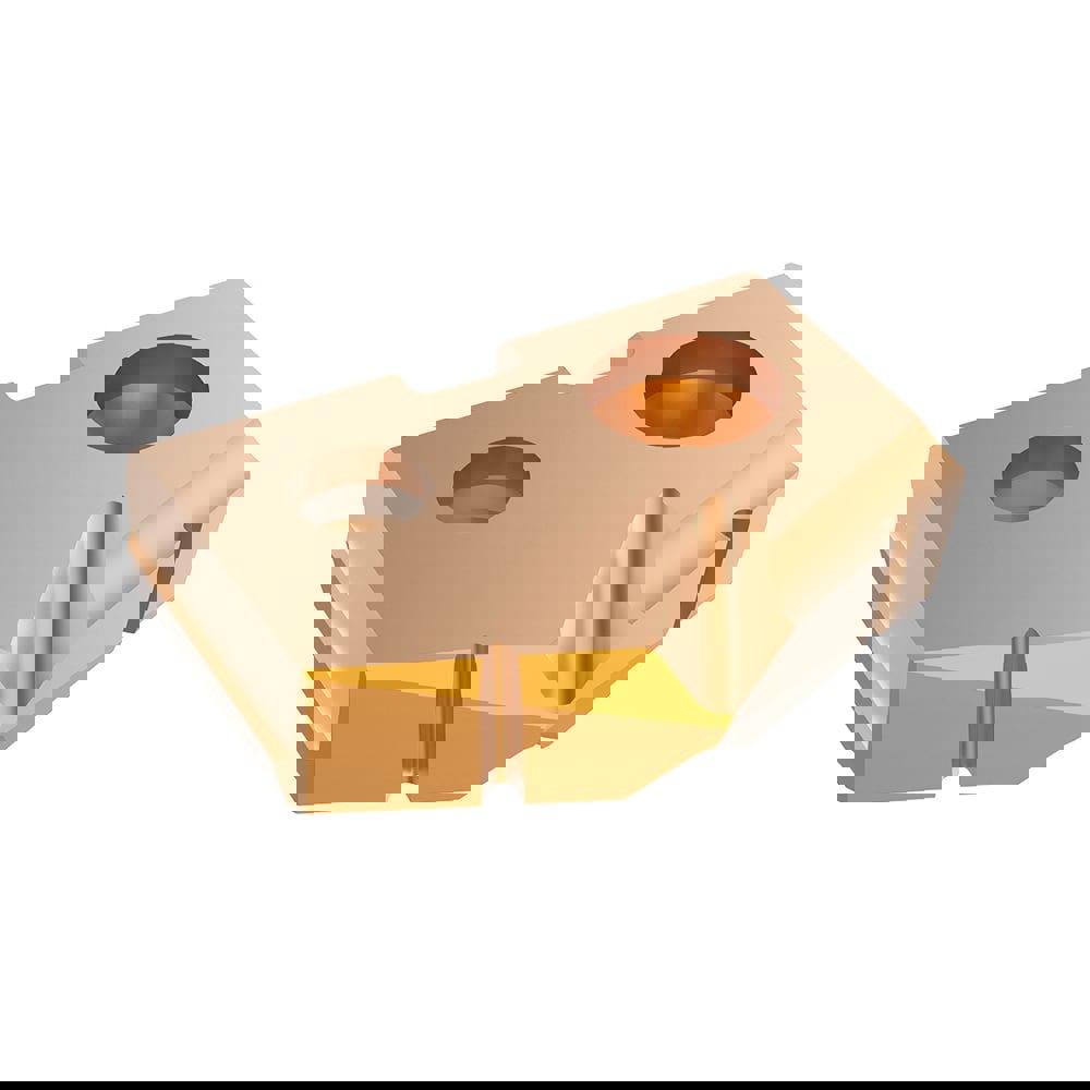 Spade Drill Insert: Seat Size 0, Solid Carbide